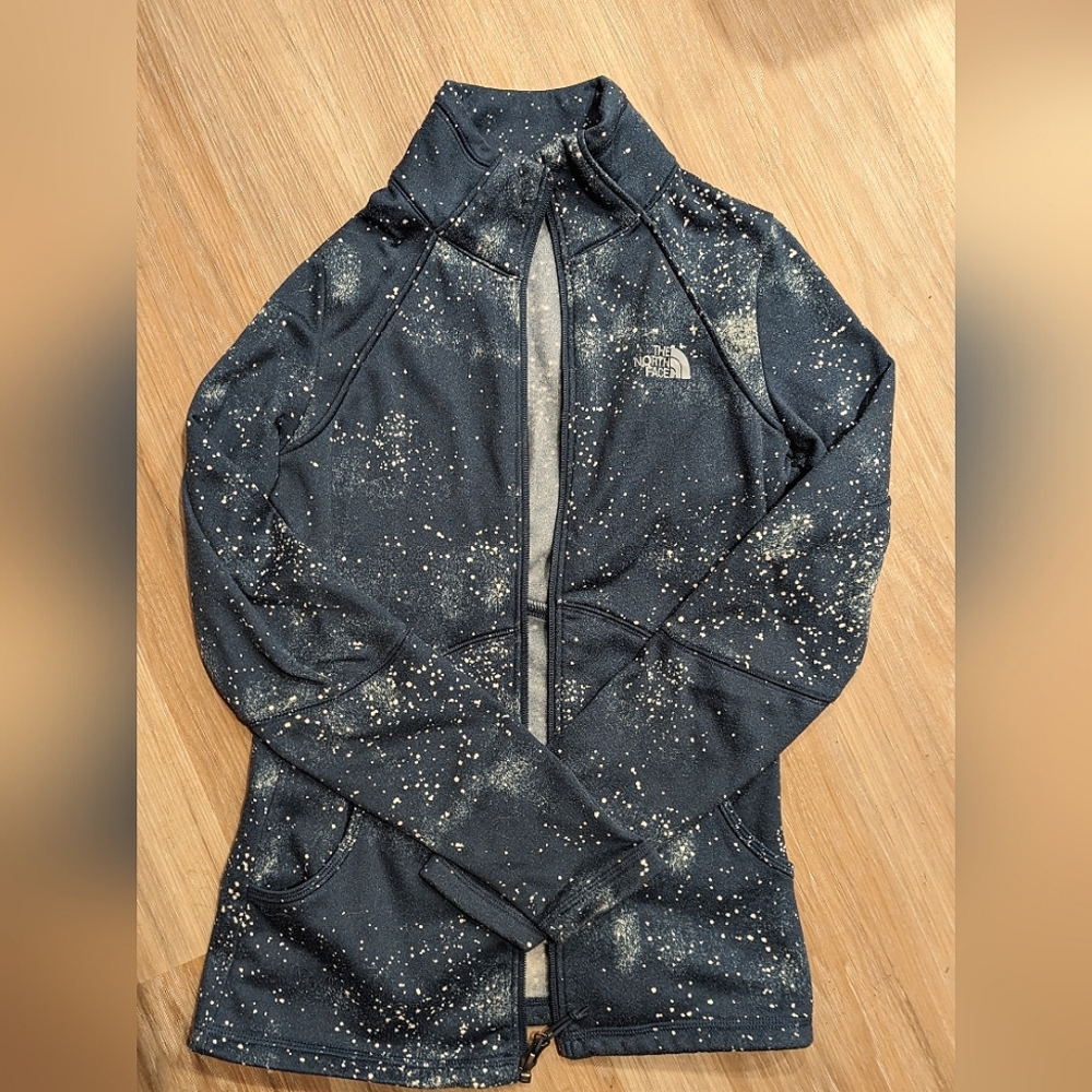 XS North Face Blue Night Sky Jacket